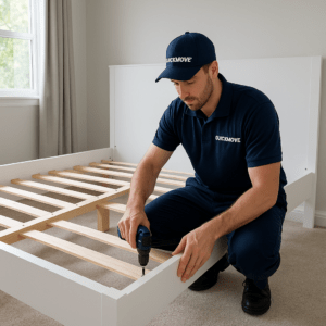 bed delivery and installation by QuickMove®